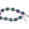 Mystic Topaz Silver Bracelet