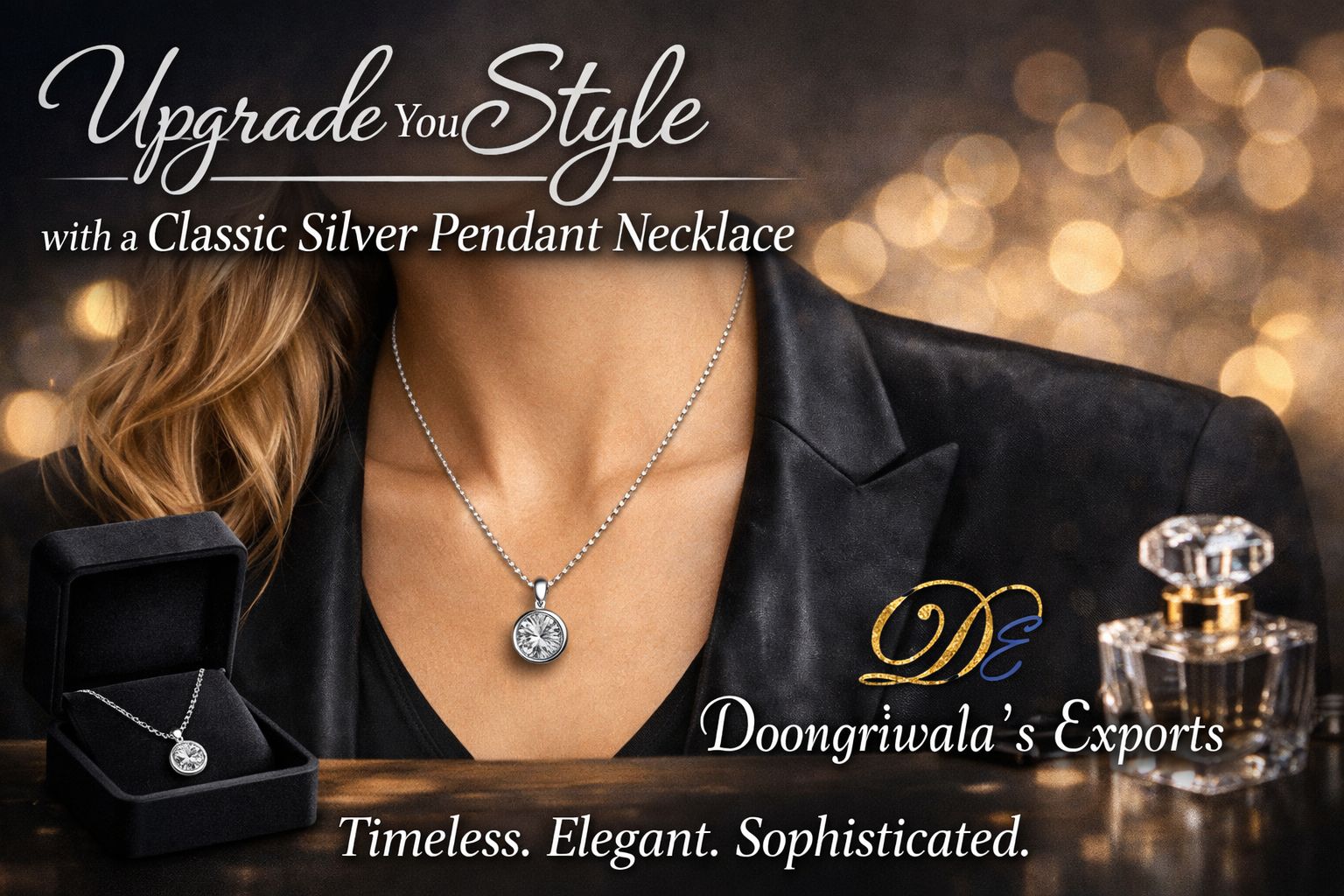 silver pendant necklace in usa