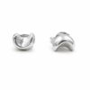 Half-Moon Shape 925 Silver Earring