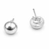925 Pure Silver Simple Plain Earring