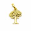 Gold Plated 925 Silver Tree Pendant