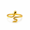 ELEGANT SILVER GOLD PLATED RING